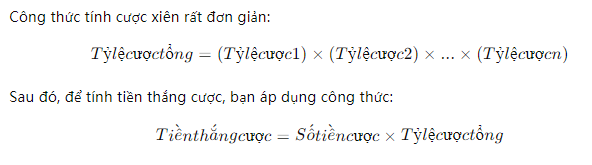 Công Thức Tính Cược Xiên